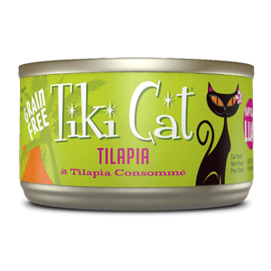 Tiki Luau Tilapia Tiki Cat, tiki dog, Tiki, tilapia, Canned, Cat Food
